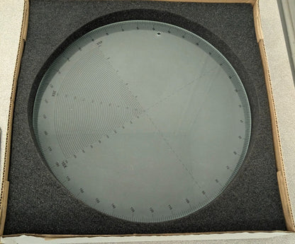 CMI 12" Comparator Screen 1 Degree Graduation  CMI0098