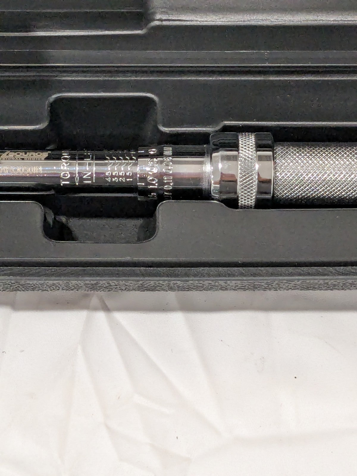 Pro-Source Micrometer Type Ratchet Head Torque Wrench: 1/4" Drive PRO-SARO050IN