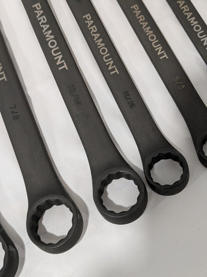 PARAMOUNT Combination Wrench Set: 13 Pc, 3/8 in - 1-1/4" 022-14SSET INCOMPLETE