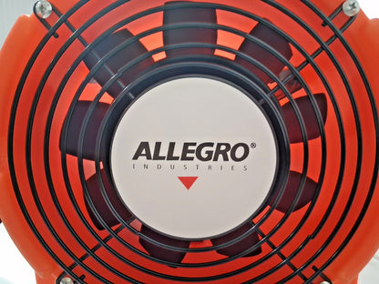 Allegro Axial Blower 1-Speed 115V 0.33 hp 8" Inlet/Outlet Electric 9533