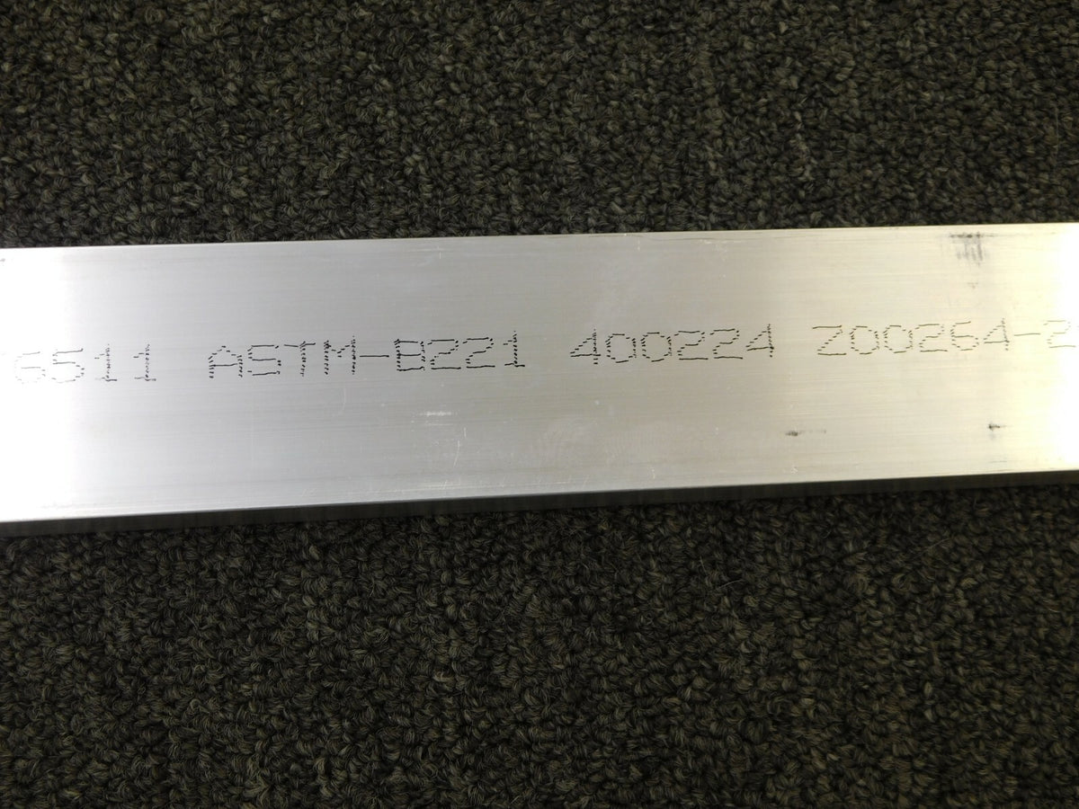 Kaiser Aluminum 72" x 2" x .5" 6061-T6511