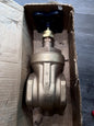 NIBCO Gate Valve: Non-Rising Stem, 3" Pipe, Threaded, Bronze NL0J00F