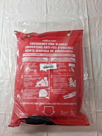 Sellstrom Fire Rescue Blankets OAL 60" Width 72" S97450
