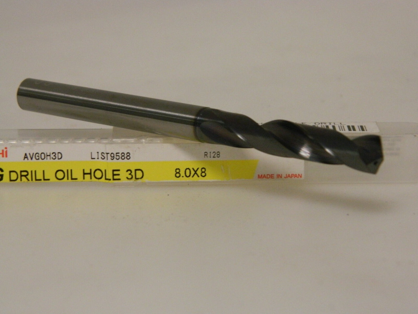 Nachi VG Drill Oil Hole 3D 8.0 x 8 1405970