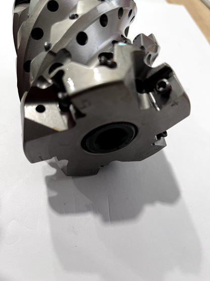 KENNAMETAL 3" Cut Diam 1-1/4" Arbor Hole Diam Indexable Square-Shoulder Face Mil