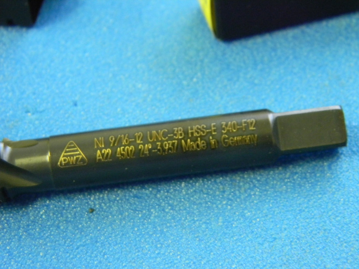 Prototyp Paradur Taps 9/16"-12 UNC-3B HSS-E Qty. 3 #A22 4502