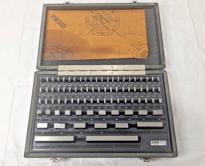 SPI 81 Piece Gage Block Set 0.05 to 4'' Range Economy Grade 30-912-0