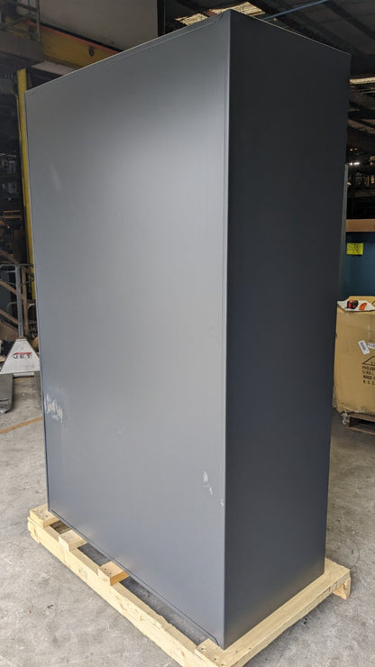 Valley Craft Industrial Storage Cabinet 14 Ga. Steel Grey 48 x 24 x 78 F89109