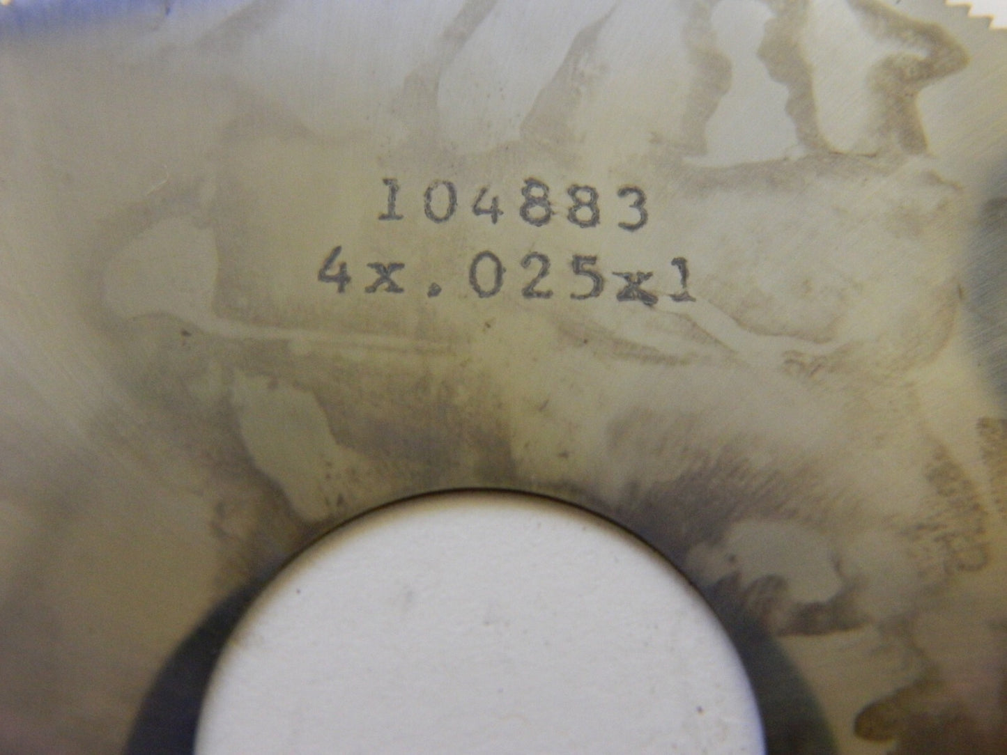 Pro 4" Diam  1" Arbor Hole Diam 220 Teeth Solid Carbide Jeweler's