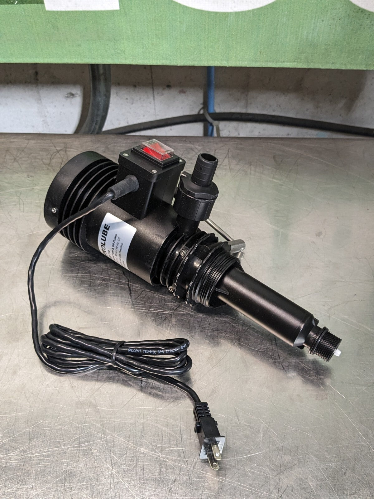 Pro Lube Electric Fuel and Oil Pump Assembly 10.5 Gal/Min 110v EOP-110