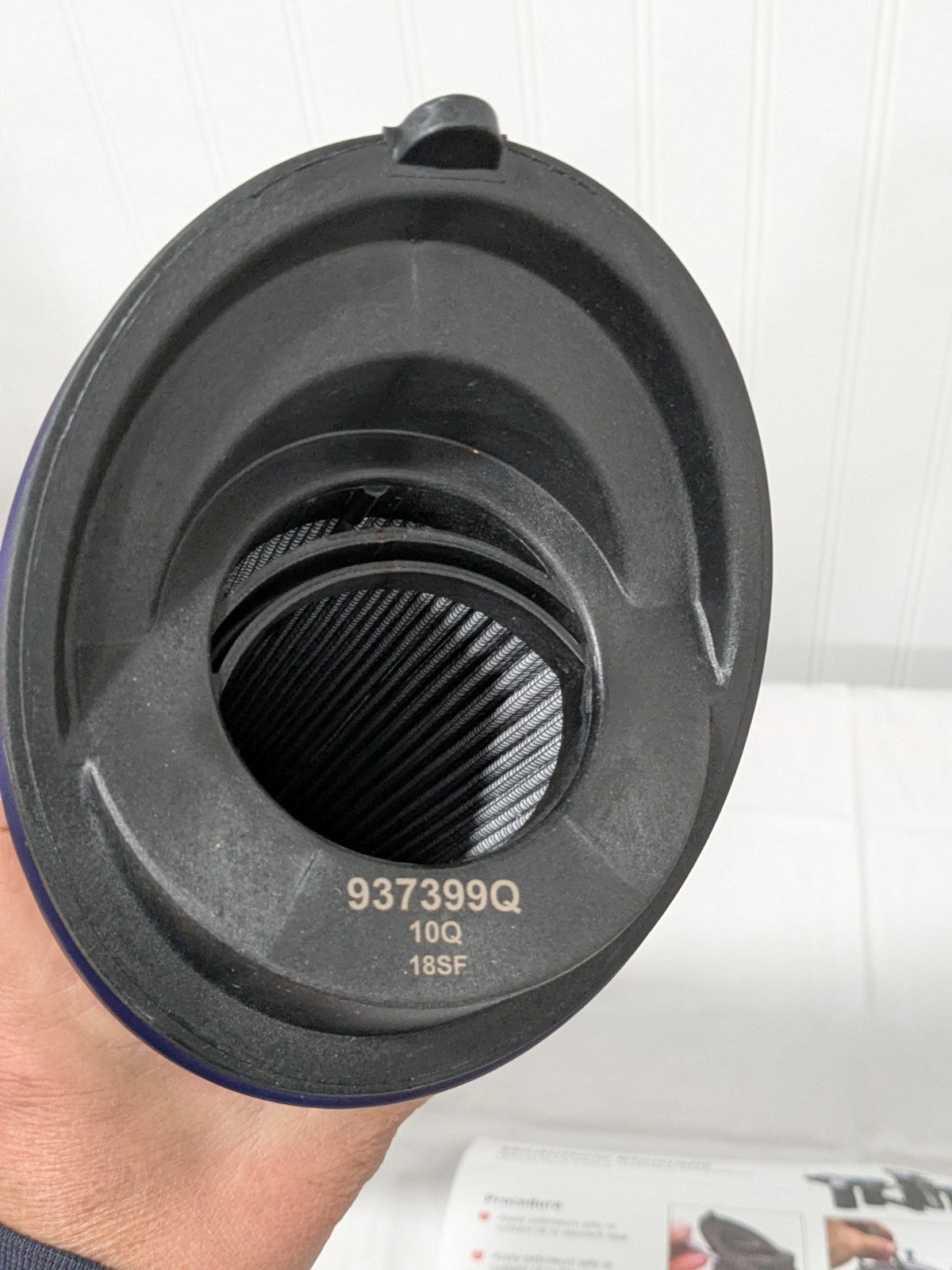 Parker Hydraulic Filter Element: Microglass, 10 Micron, 4.5000" OD 937399Q
