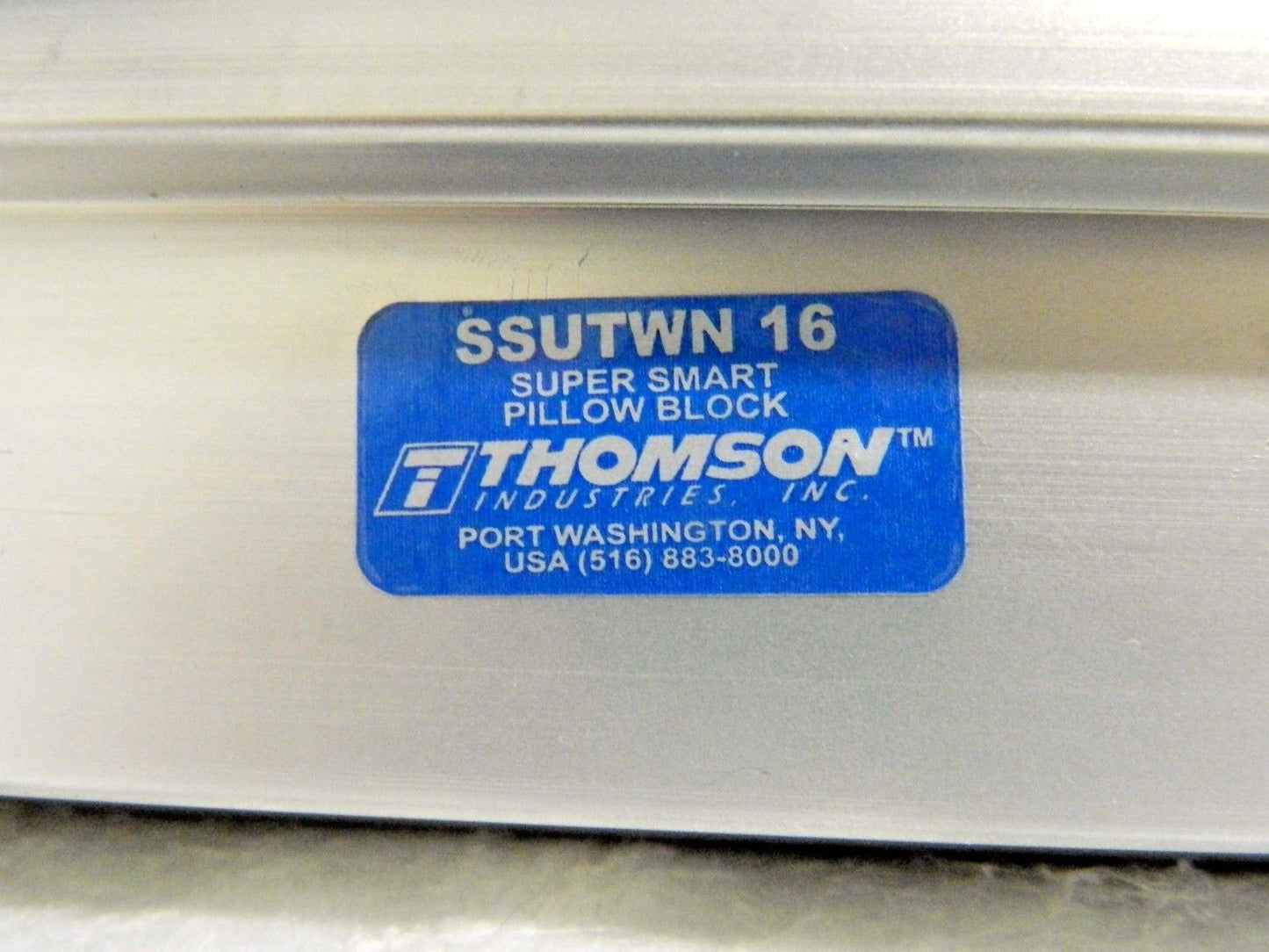 Thomson Closed Twin Pillow Block Linear Bearing 1" Dia 1900/3800Lbs. SSUTWN