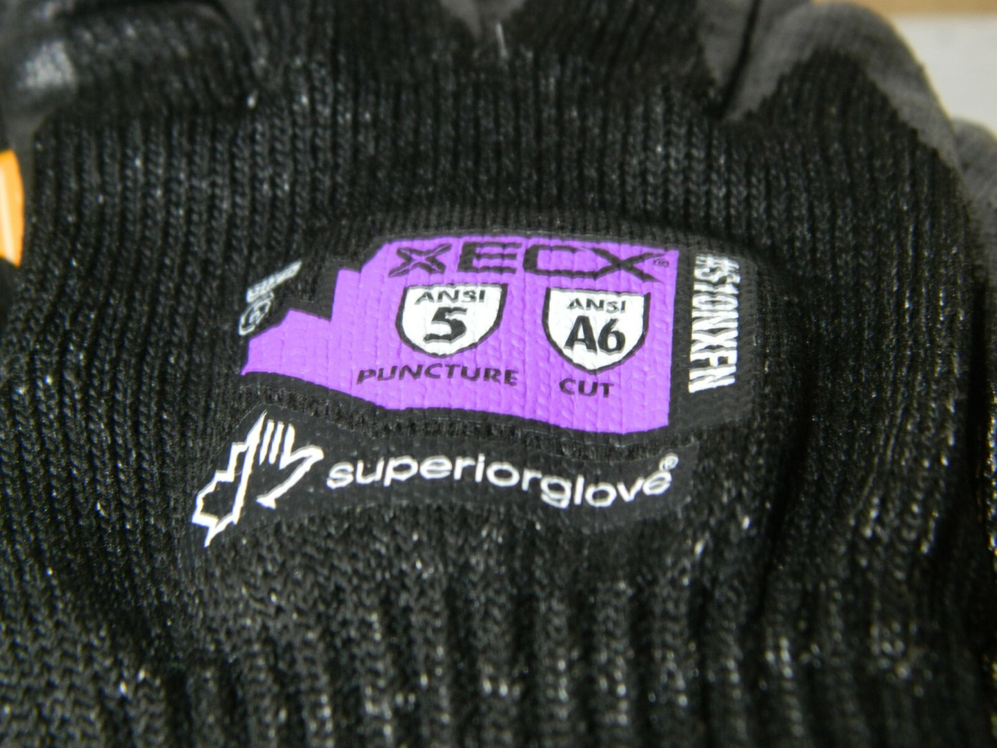 Superior Glove Cut-Resistant Palm Nitrile Glove Size 6 Qty 12 Pairs S10NXFN-6