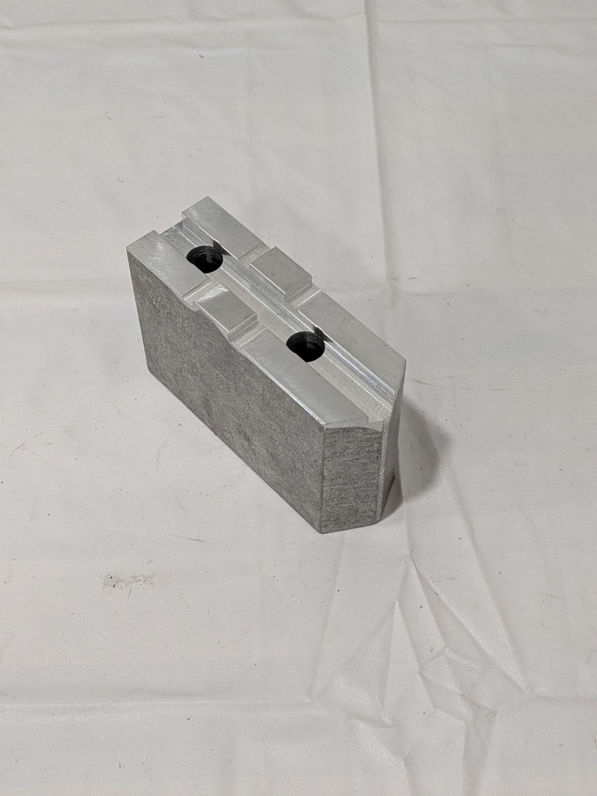 Abbott Soft Lathe Chuck Jaw: 1-1/2" OAW, 3" OAH, 4-1/2" OAL TG10MDA1