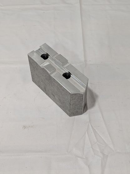 Abbott Soft Lathe Chuck Jaw: 1-1/2" OAW, 3" OAH, 4-1/2" OAL TG10MDA1