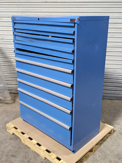 Lista Steel Blue Modular Storage Cabinet 10 Drawer 59 x 40 x 22 Parts / Repair