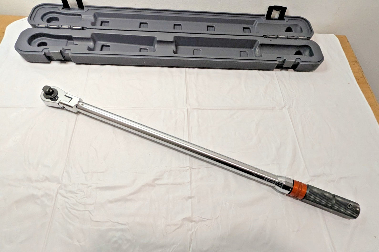Proto Torque Wrench Flex Head 30-250 Ft/Lbs 1/2Drive J6014FC