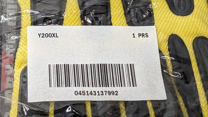 2 PAIRS MCR Safety ForceFlex Clarino Synthetic Leather Palm Pad Gloves XL Y200XL