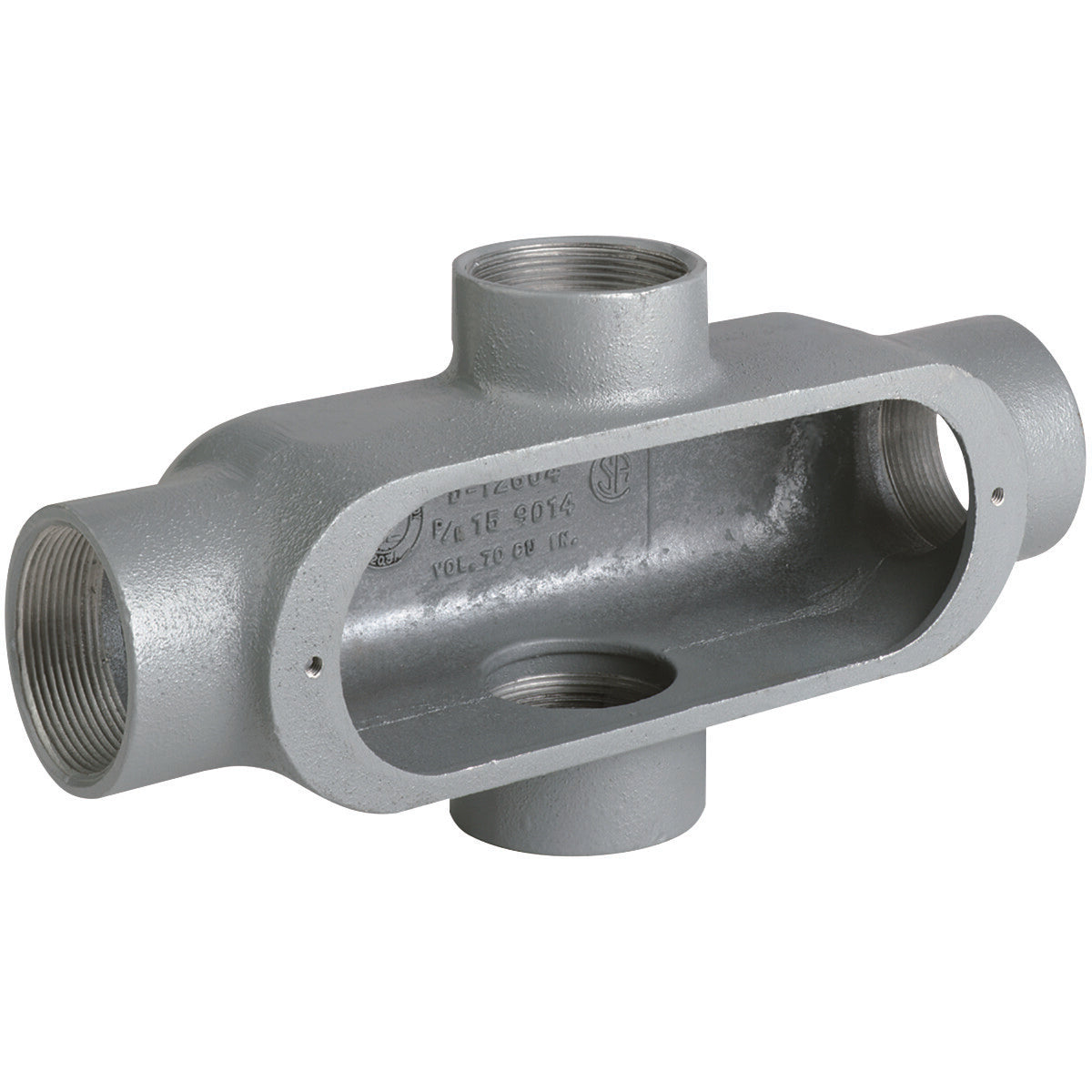 Hubbell Conduit Outlet Body Iron1.25" Type X 35 Form 9-3/16"L Qty 2 OX-4M