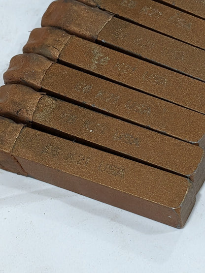 Single-Point Tool Bit: E-6, 3/8" Shank, K21, 2-1/2" OAL Qty 7 44759