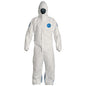 (25) Dupont Disposable Coveralls: Abrasion Protection, Sz XL TD127SWBXL0025CM