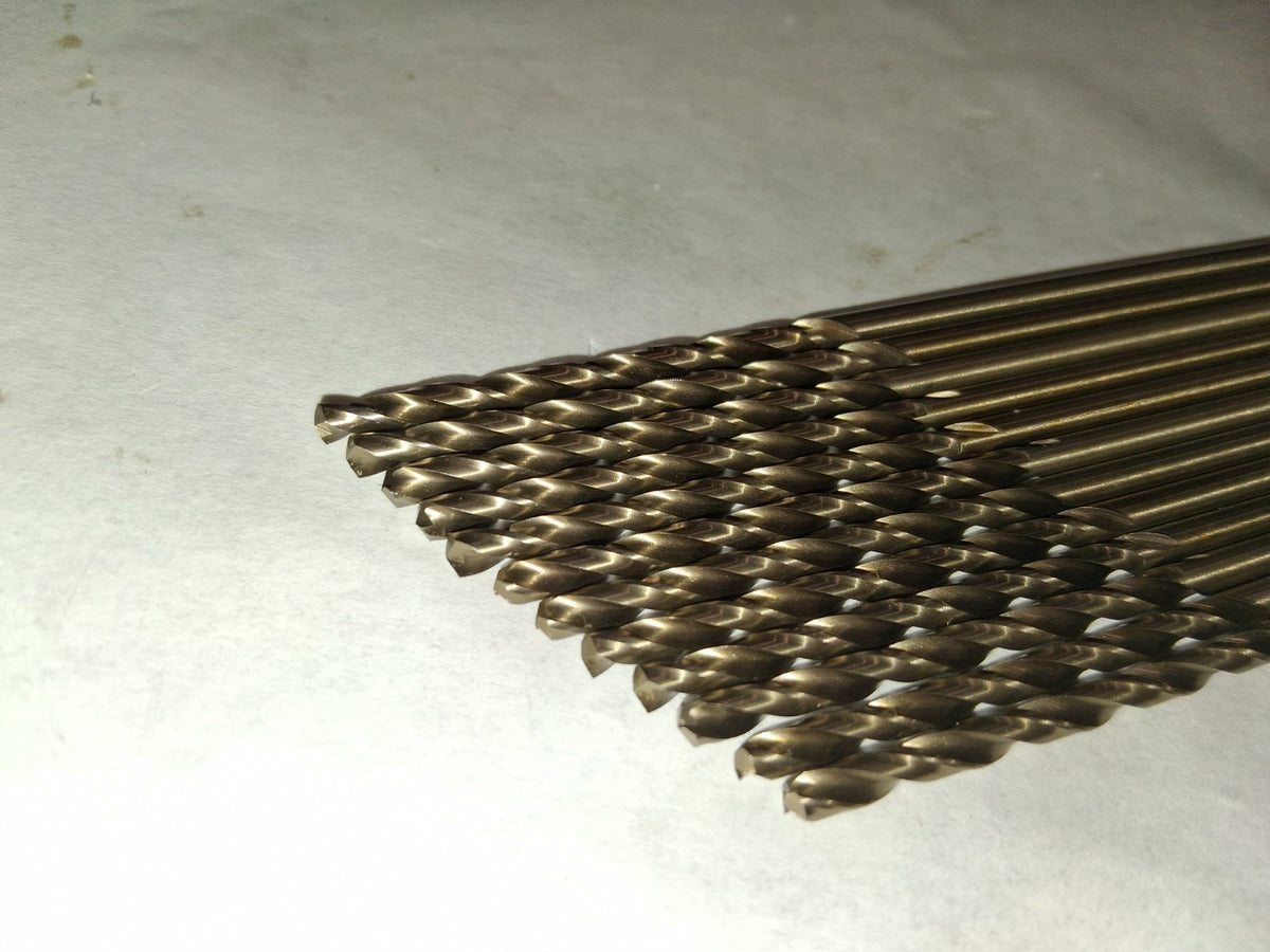 Cleveland Aircraft Extension Drill Bit 1/8" Dia 135 ° Point Cobalt 12 Qty C08169
