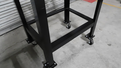 Pro Steel Rolling Inspection Surface Plate Stand 18X24"PLT W/STD