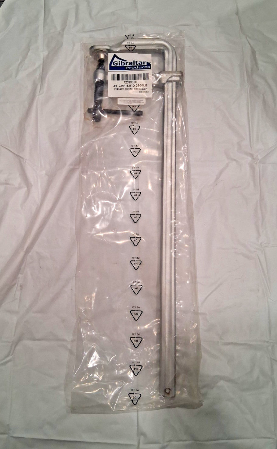 Gibraltar Sliding Arm Bar Clamps 5-1/2" Throat Depth 72599350
