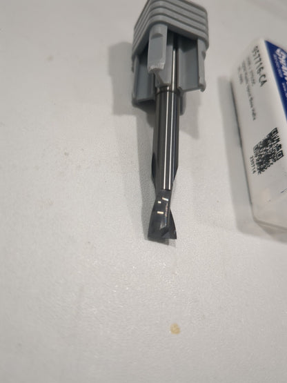 HARVEY TOOL Square End Mill LOC 3/8 Shank Dia 1/4 957716-C4