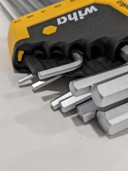 WIHA 18 Piece L-Key Combo Hex Key Set 66992