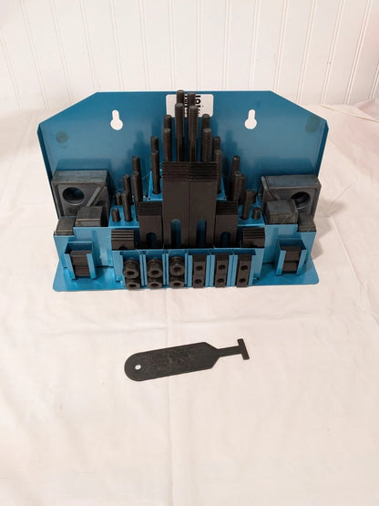 TE-CO Fixture Clamp Step Block & Clamp Set: 52 Pc 20413