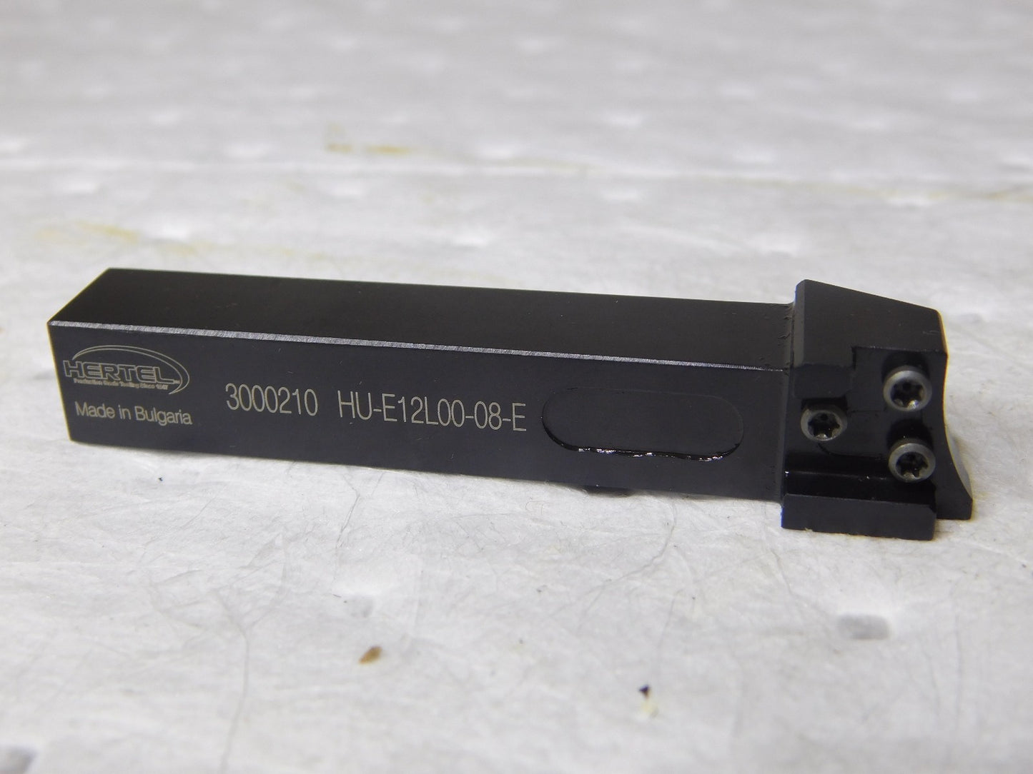 Hertel Indexible Grooving Cutoff Toolholder 12mm Max DOC 1/2 Shk Dia  3000210