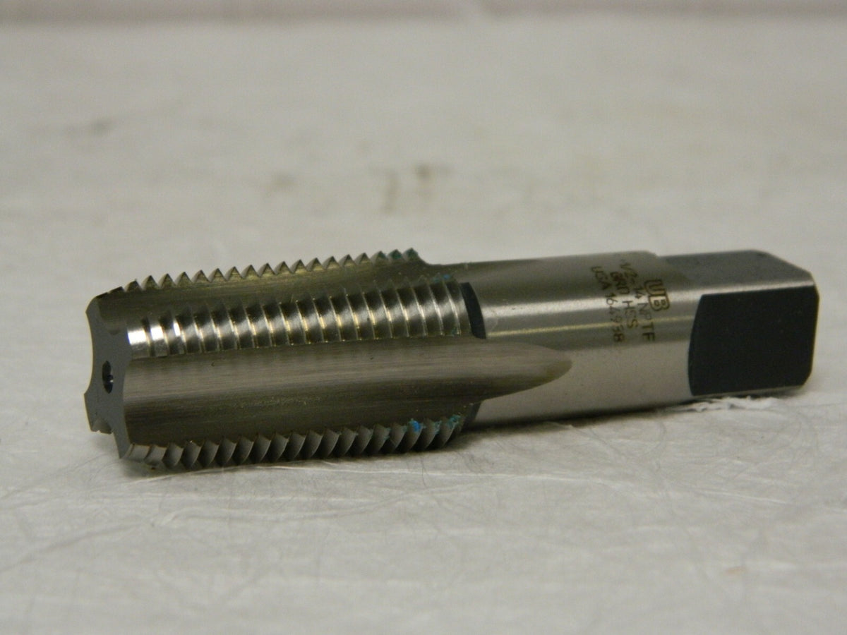 Union Butterfield Standard Pipe Tap1/2-14 NPTF Thread 4 FL 1010533