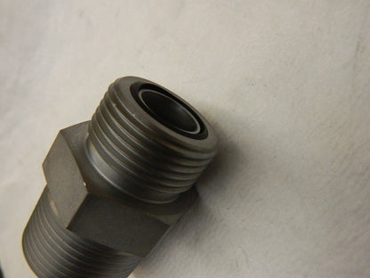 PARKER CompressionTube Connectors1-11-1/2"ThreadO-Ring Face Seal/NPTF 12-16FLO-S