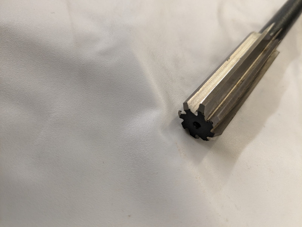 Chucking Reamer: 0.591 Dia HSS Straight Shank 144429605910000