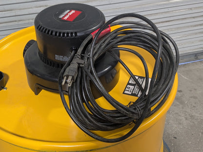 Shop Vac Industrial Wet / Dry Vacuum 55 Gallon Tank 3 HP 120v 11 Amp 9700510