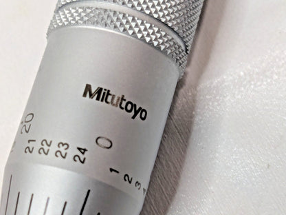 Mitutoyo Mechanical Depth Micrometer 1'' Range 1 Rod Satin DMS2.5- 1" 128-105