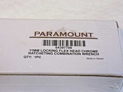 Paramount Flexhead Combination Wrench 12 Point 11mm QTY 5  PAR - BLF11MM