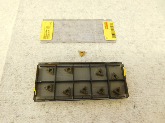 SANDVIK Turning InsertTPMT1.81.51-KF 3225, Solid Carbide qty.10 6868376