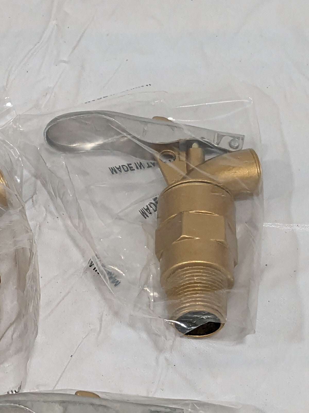 VESTIL 3/4" NPT Aluminum Adjustable Drum Faucet Qty 3 DFT-AL