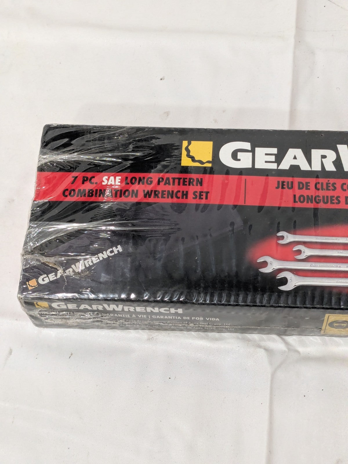 GEARWRENCH Combination Wrench Set: 7 Pc, 3/8 to 3/4" Wrench 81933