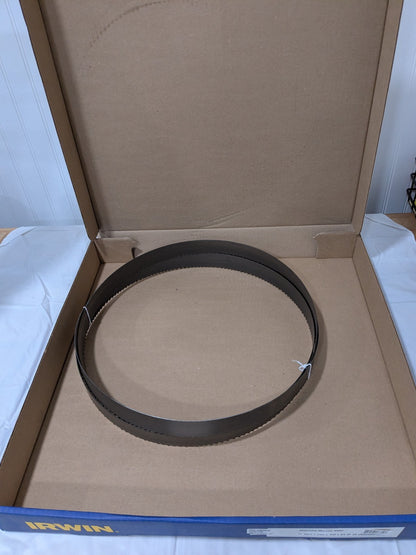 Irwin Welded Bandsaw Blade: 11' 6 Long x 1-1/4" Wide x 3 to 4 TPI 1888136