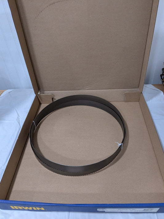Irwin Welded Bandsaw Blade: 11' 6 Long x 1-1/4" Wide x 3 to 4 TPI 1888136