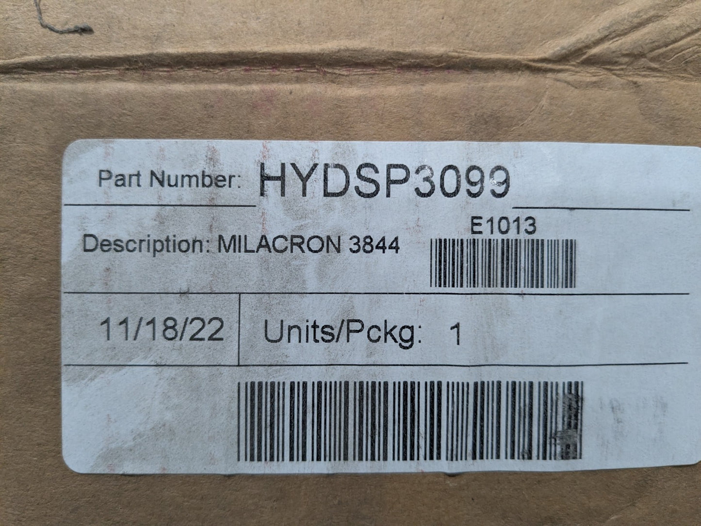 Milacron CIMCOOL Metalworking Fluid Mix Station E1013