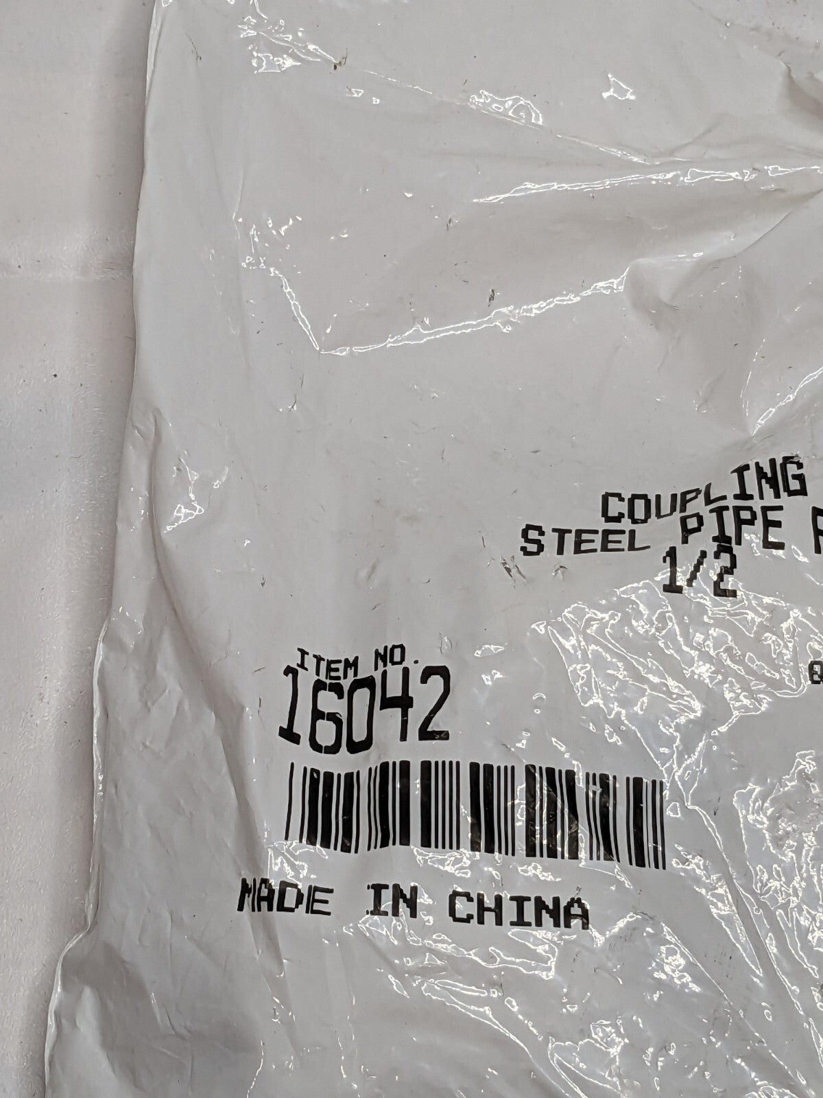 BRENNAN Industrial Pipe Coupling: 1/2 x 1/2 Female, FNPT x FNPT Qty 4 BD-16042