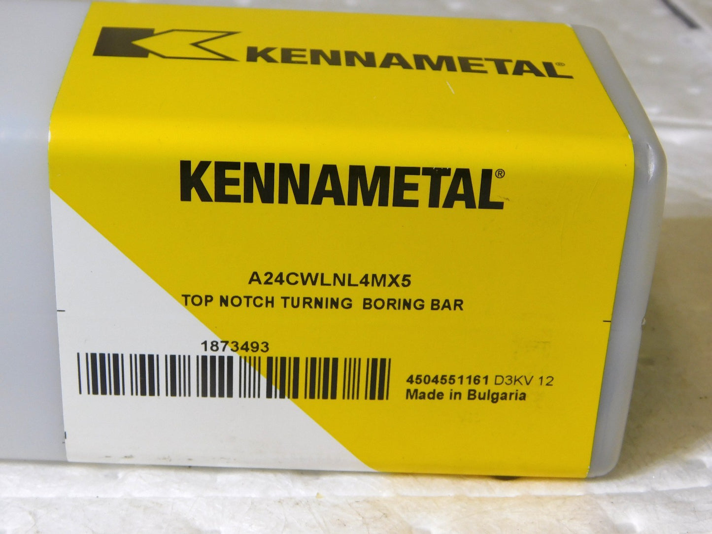 Kennametal Top Notch Turning Boring Bar 80.01mm Min Bore Dia LH 14" OAL 1873493