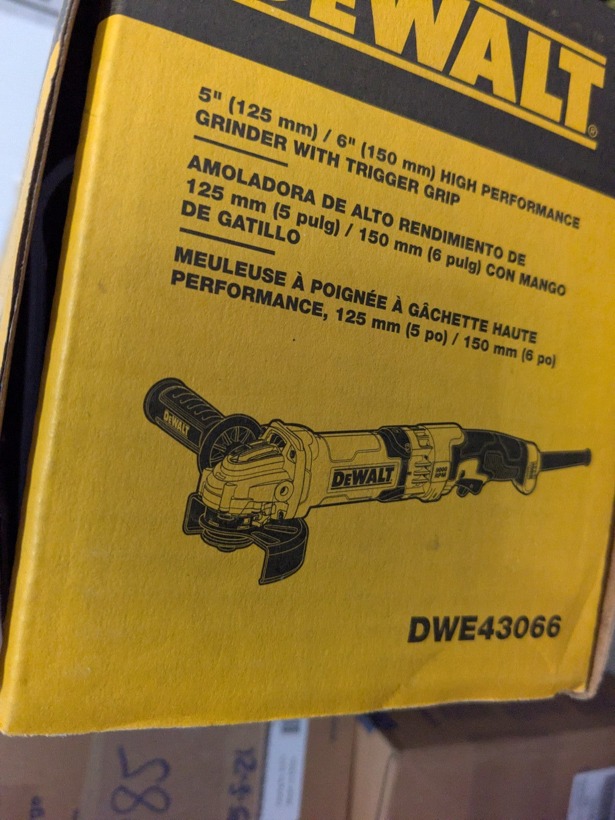DeWALT 6" Wheel Dia, Corded Angle Grinder 13 Amps DWE43066