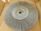 WEILER Wheel Brush: 8" Wheel Dia, Crimped 98537