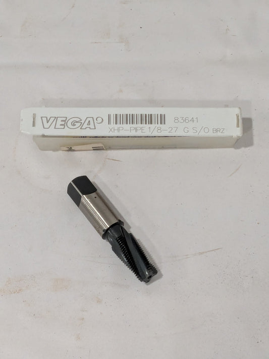 Vega Pipe Tap 1/8-27NPT LS 4FL XHP-PIPE, 15º 83641