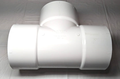 Lasco 6" DWV PVC D2665 Vent Tee  SCH40   D441-060